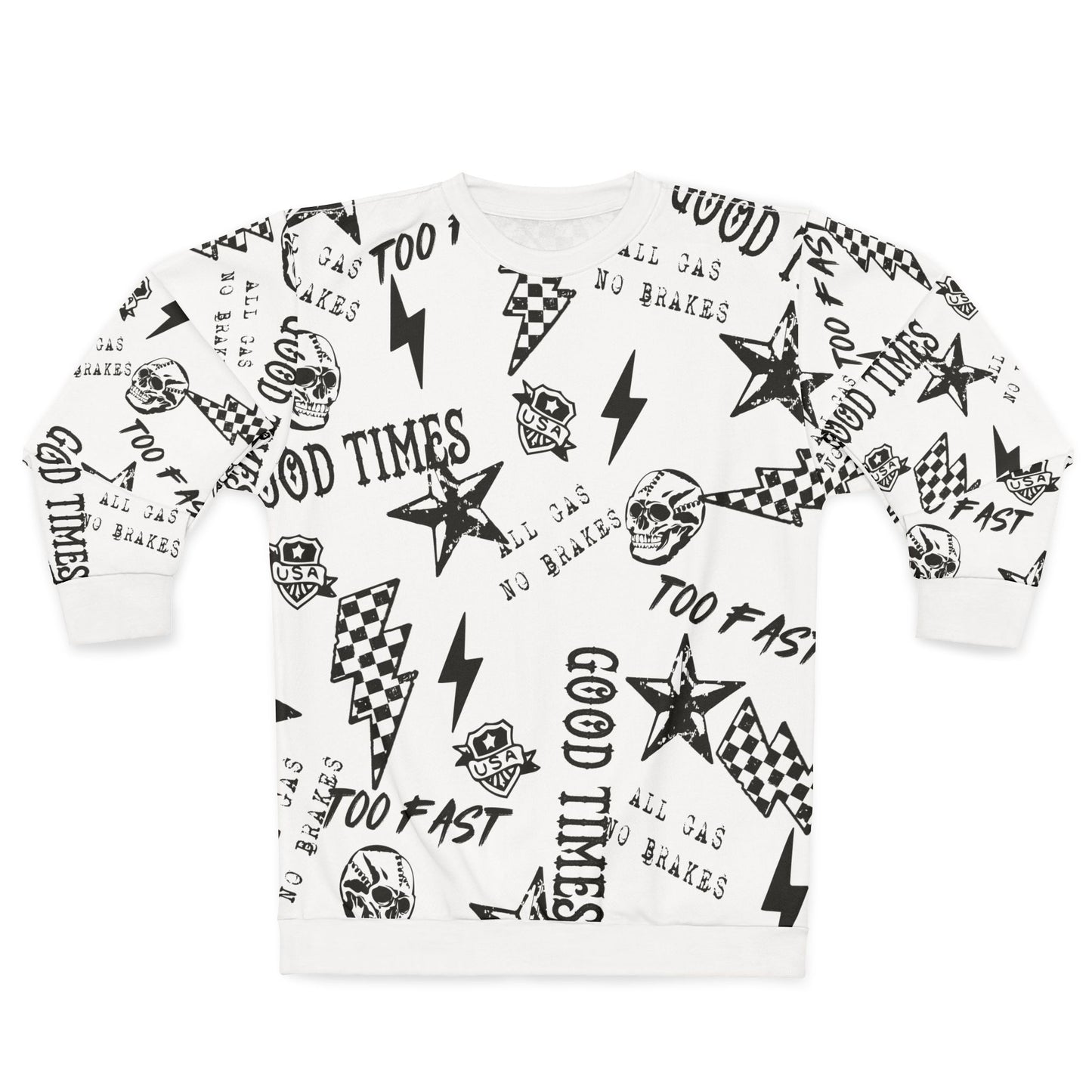 All Gas No Brakes Sweater