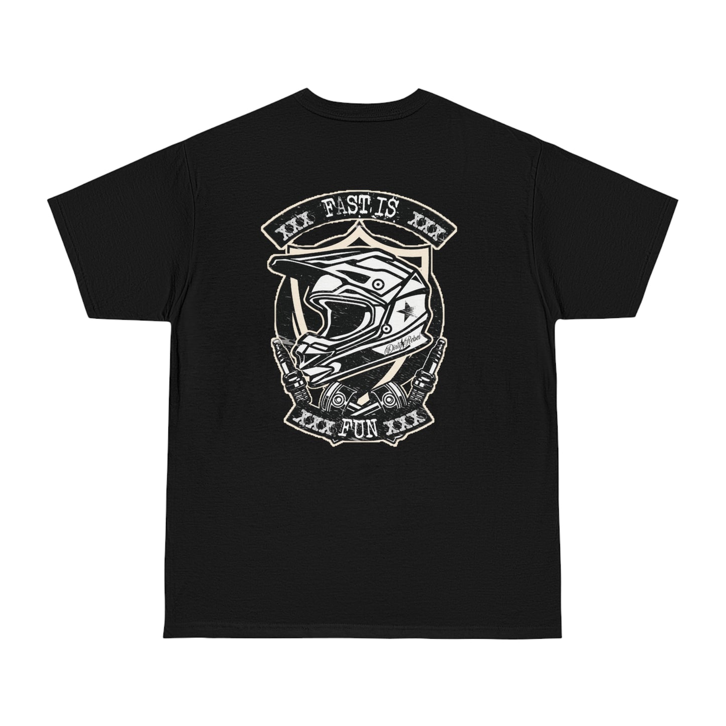 Fast Is Fun Black Tee
