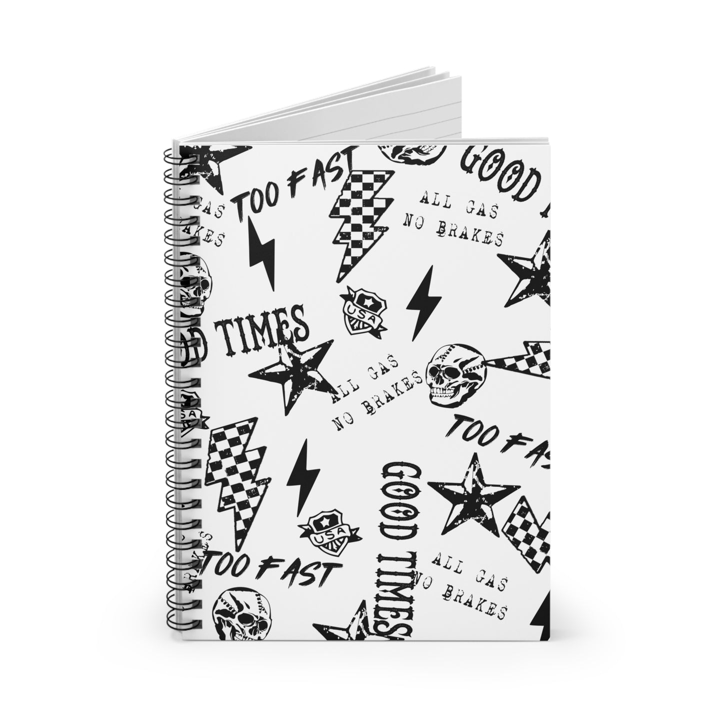 All Gas No Brakes Notebook