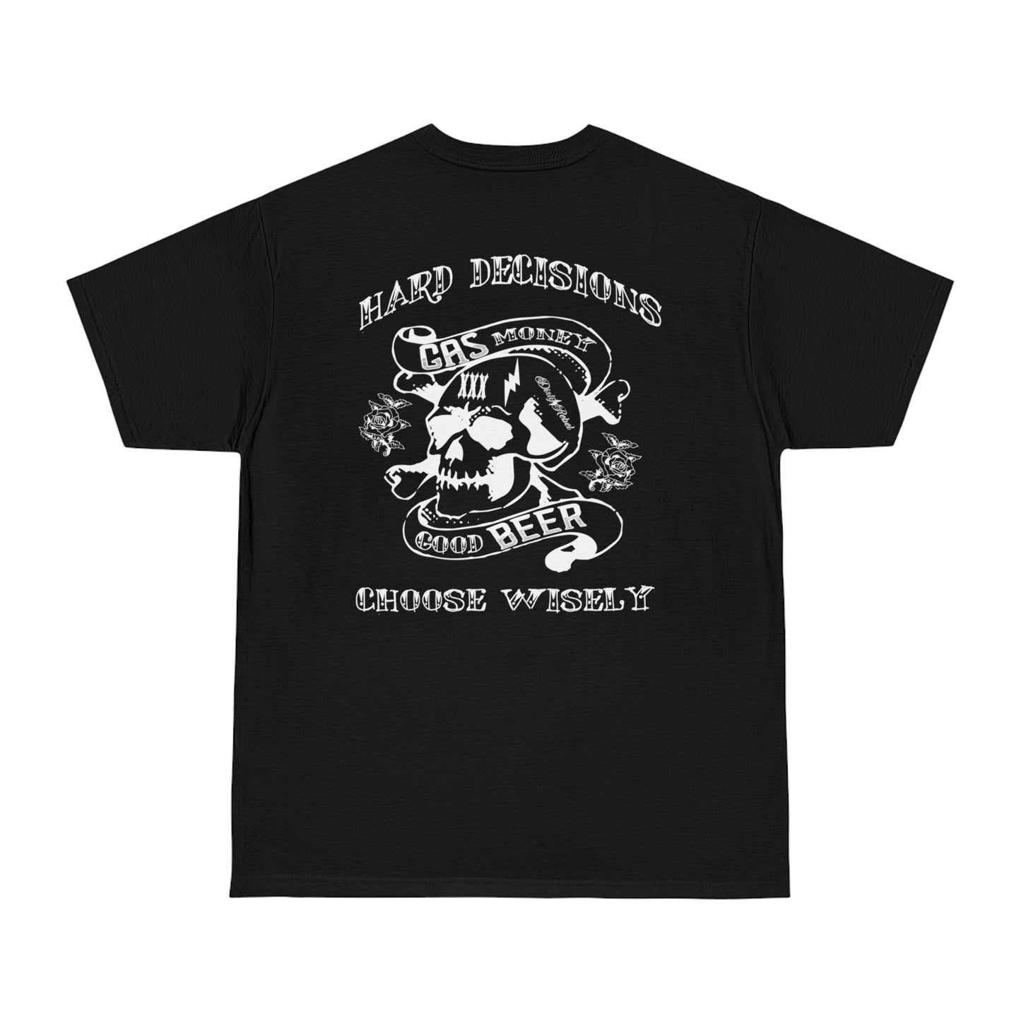 Bad Decisions Black Tee