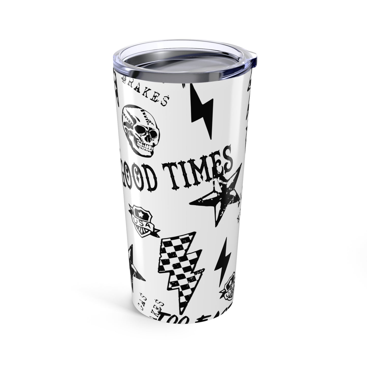 All Gas No Brakes Tumbler 20oz