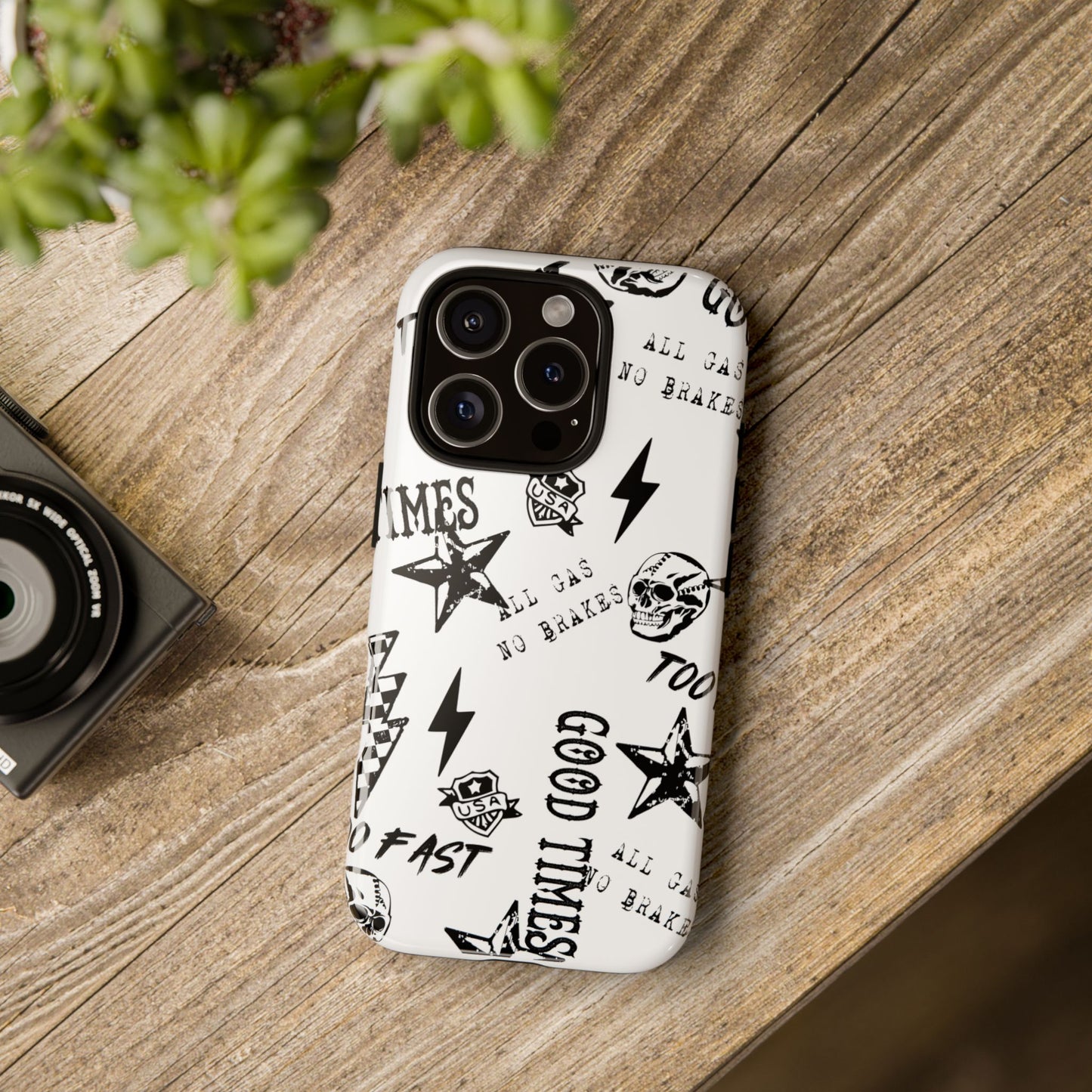 All Gas No Brakes - Phone Tough Case