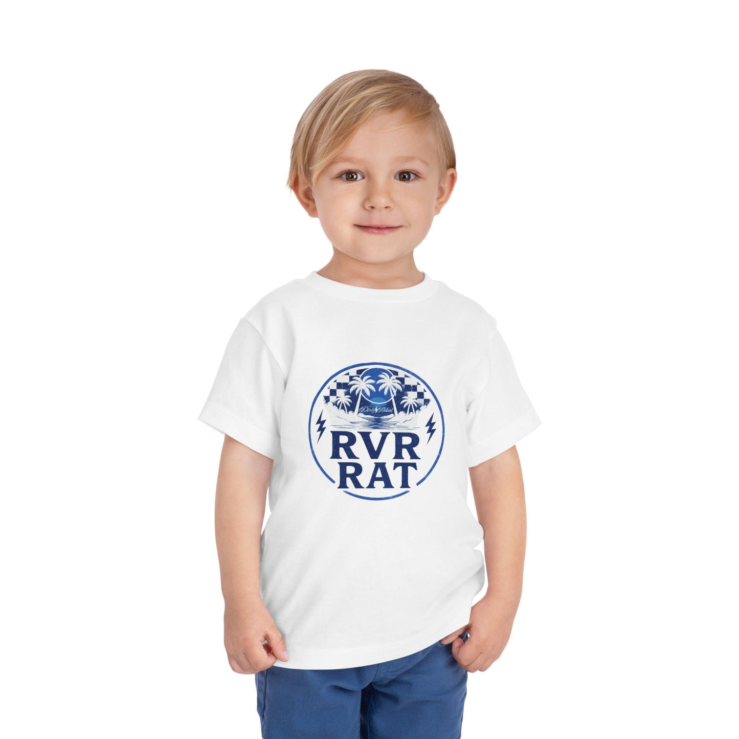Toddler RVR ⚡︎ RAT Tee - White