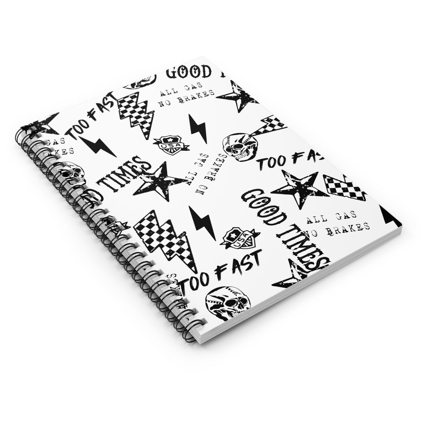 All Gas No Brakes Notebook