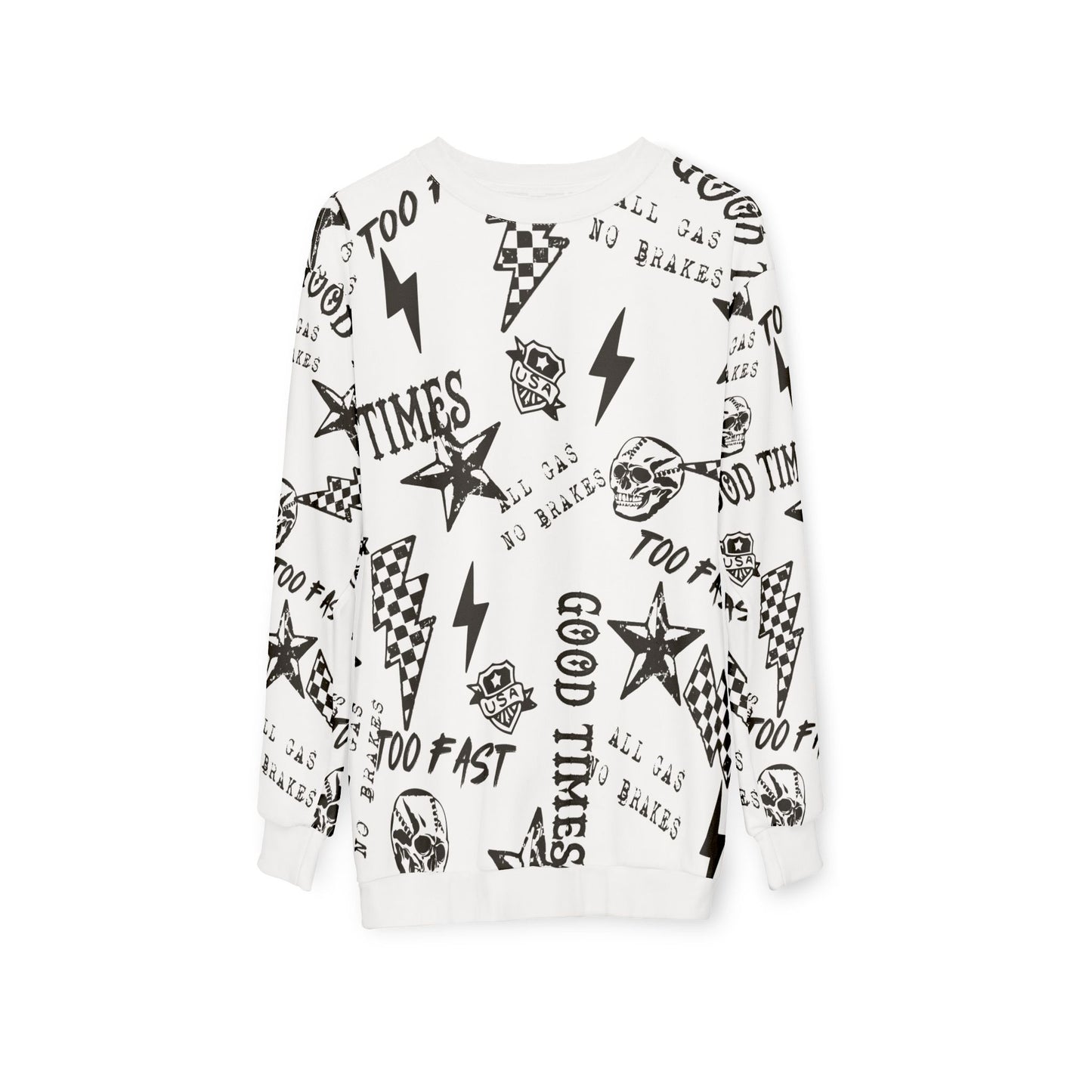 All Gas No Brakes Sweater