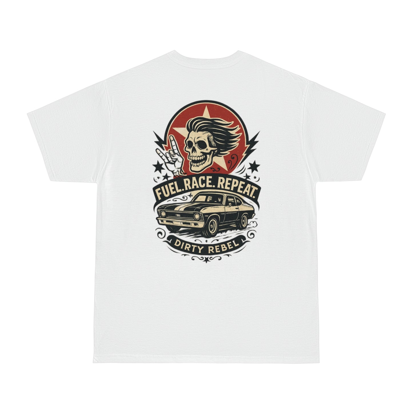 Men's Fuel. Race. Repeat. Tee