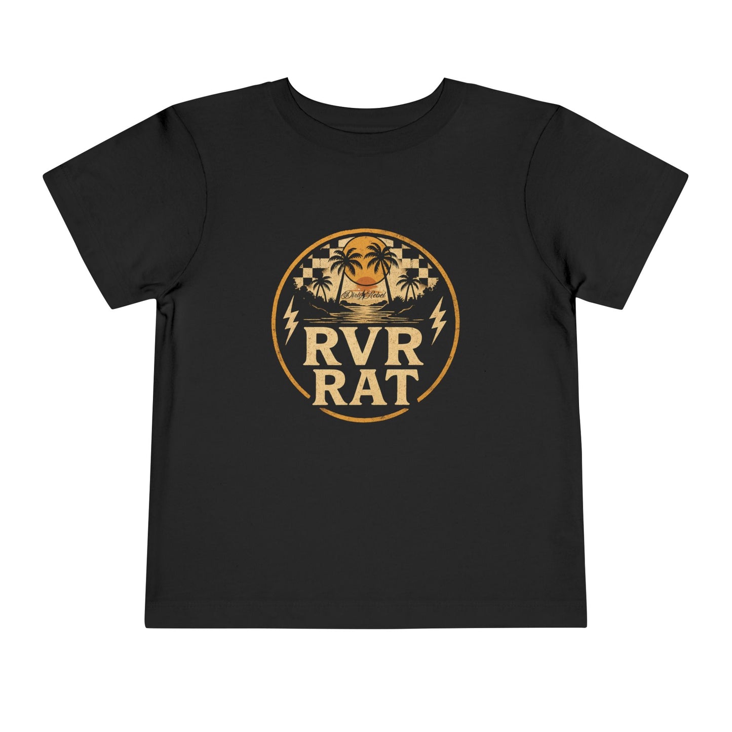 Toddler RVR ⚡︎ RAT Tee - Black