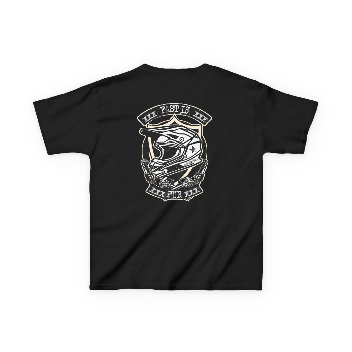 Youth Fast Is Fun Black Tee