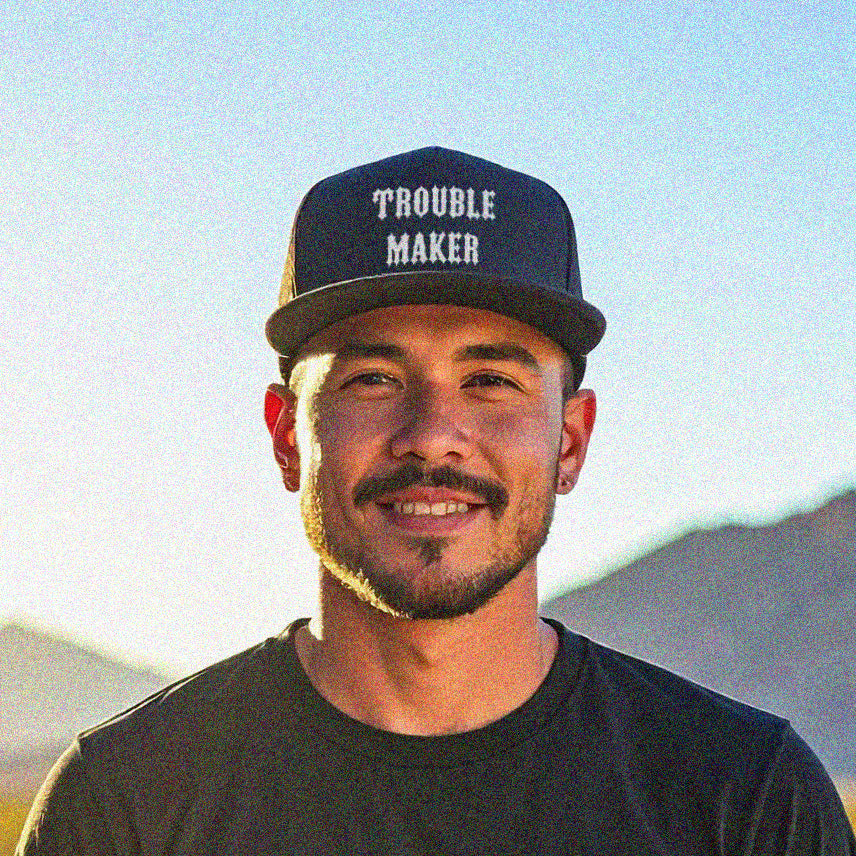 Trouble Maker Flat Bill Cap