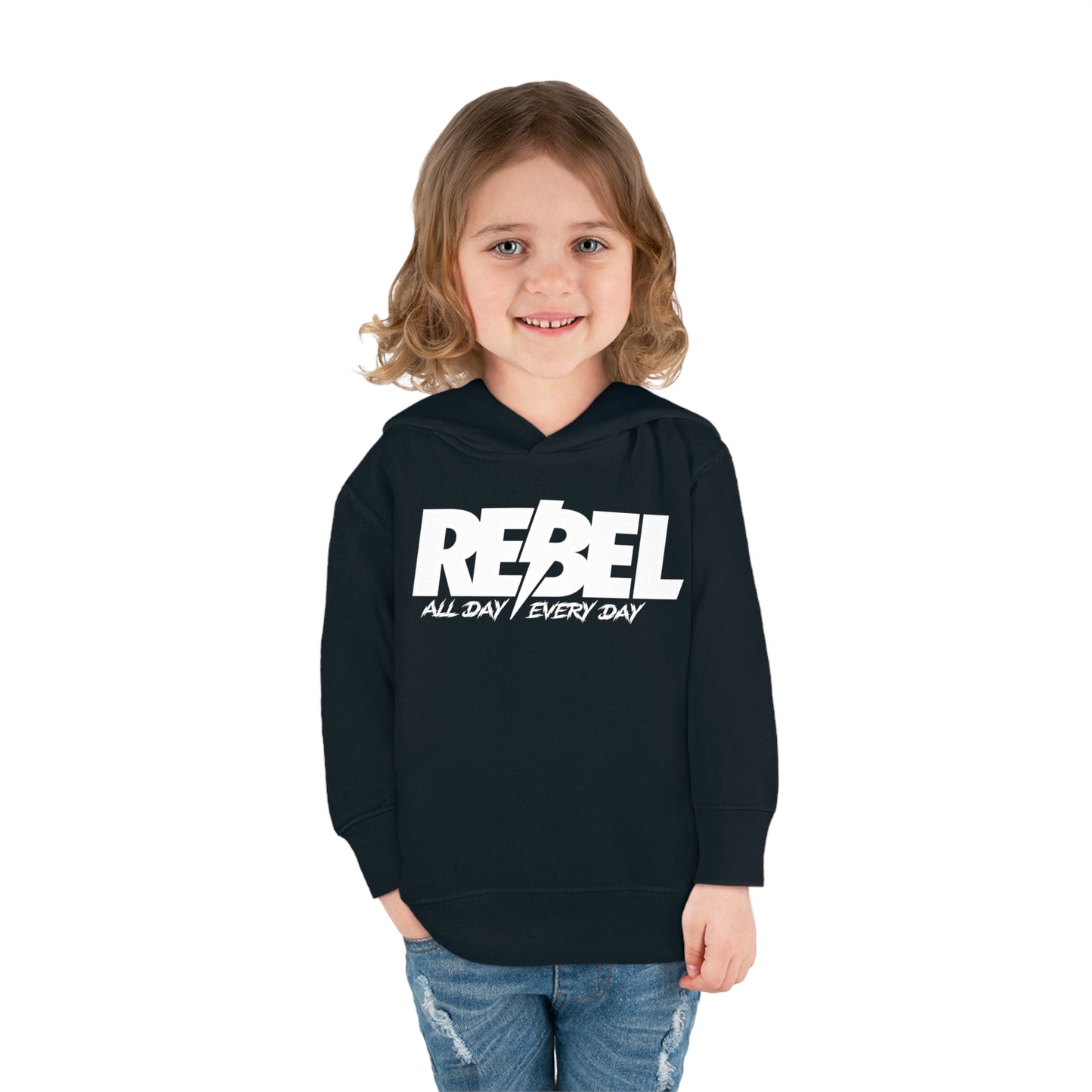 Toddler Rebel All Day Every Day Hoodie