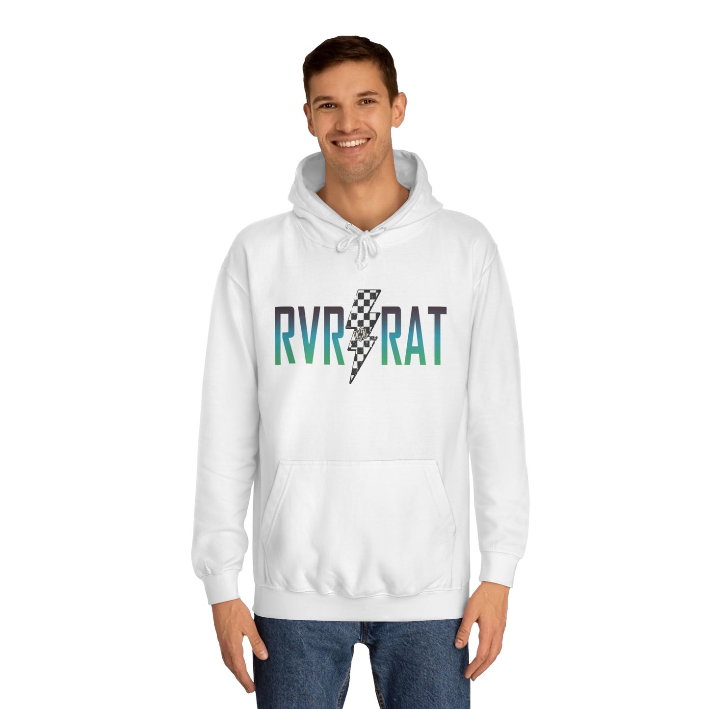 Men's RVR RAT Hoodie - White