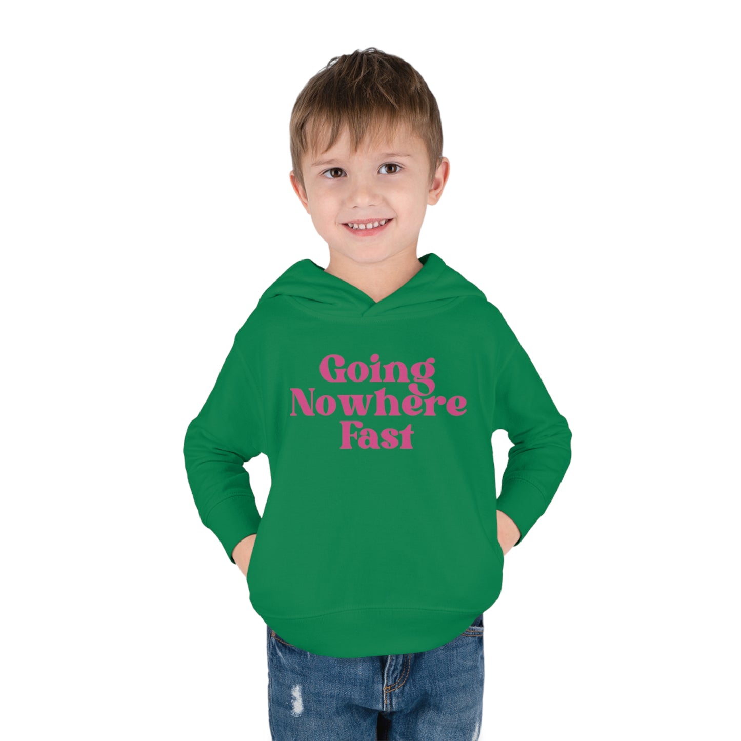 Toddler Going Nowhere Fast Hoodie