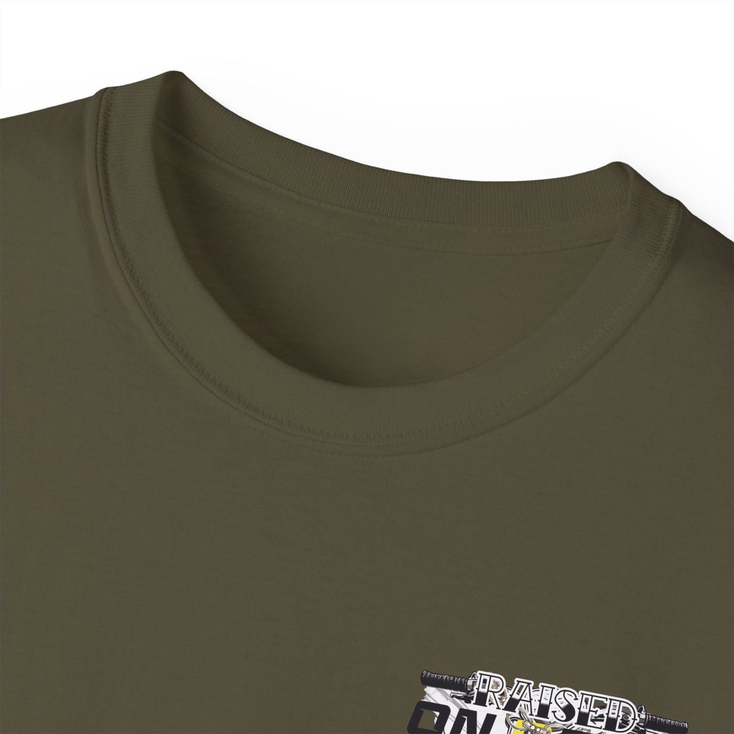 Men's Raised On BRAP Tee - Olive