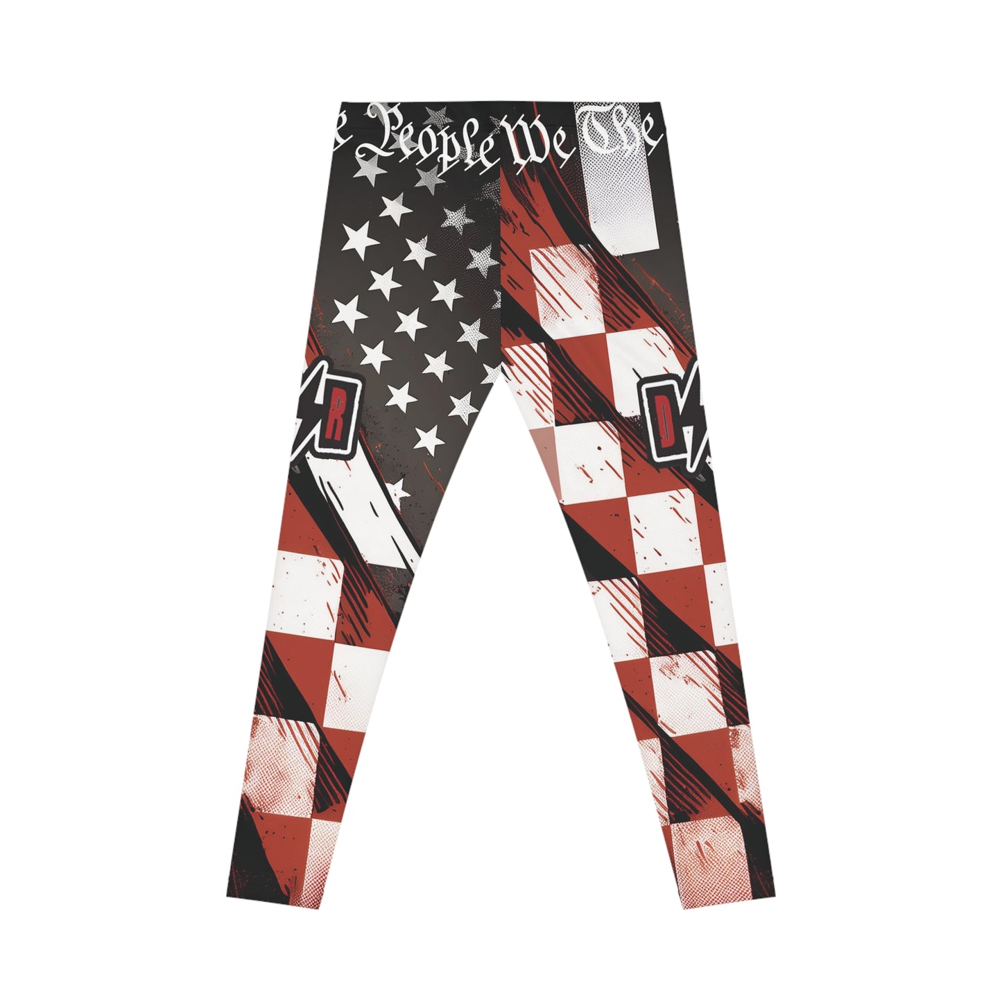 Checkered States Of America Leggings