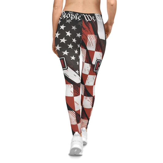 Checkered States Of America Leggings