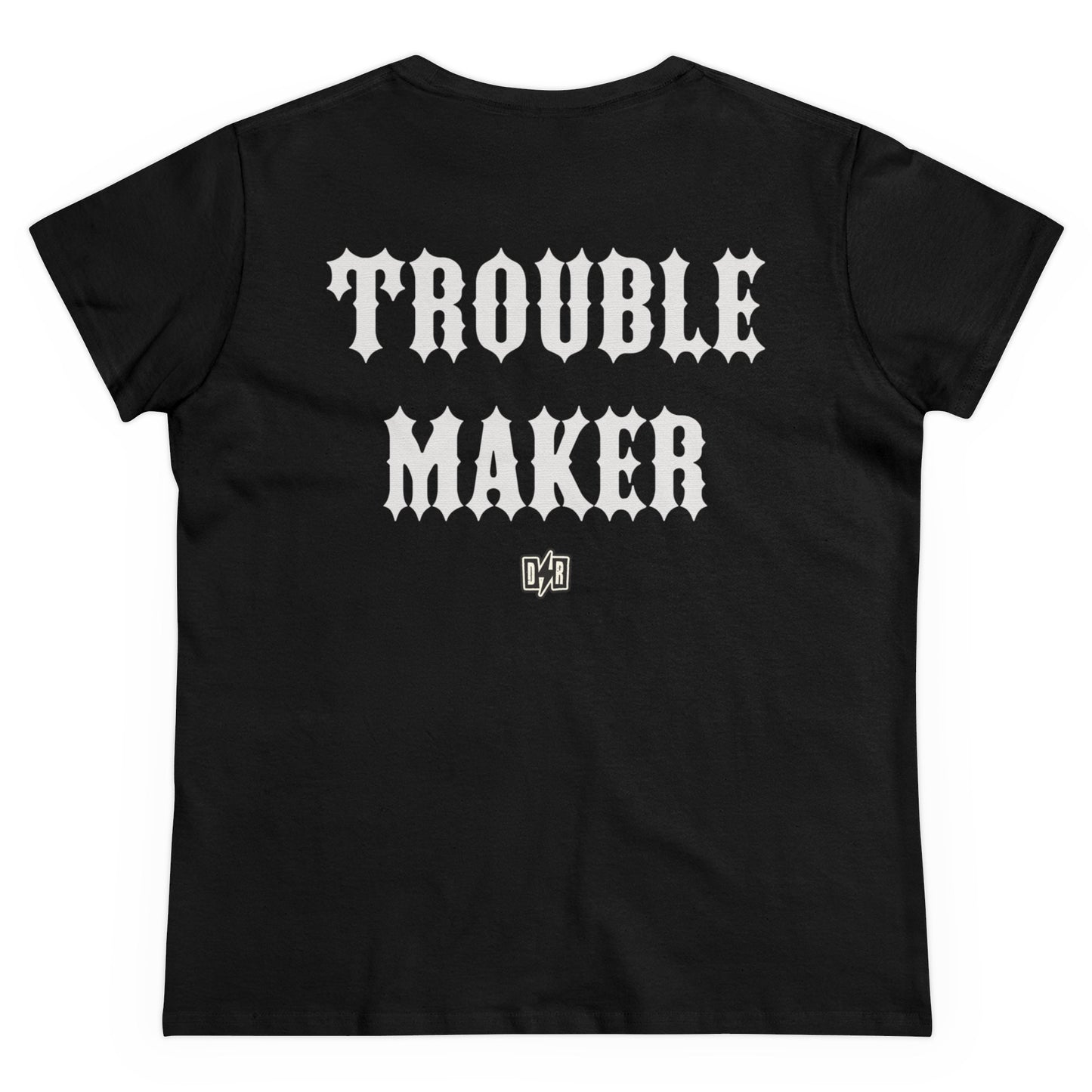 Women's Trouble Maker Tee - Black