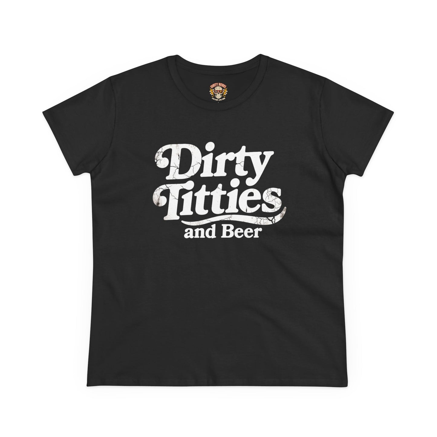 Women's Dirty Titties and Beer Tee