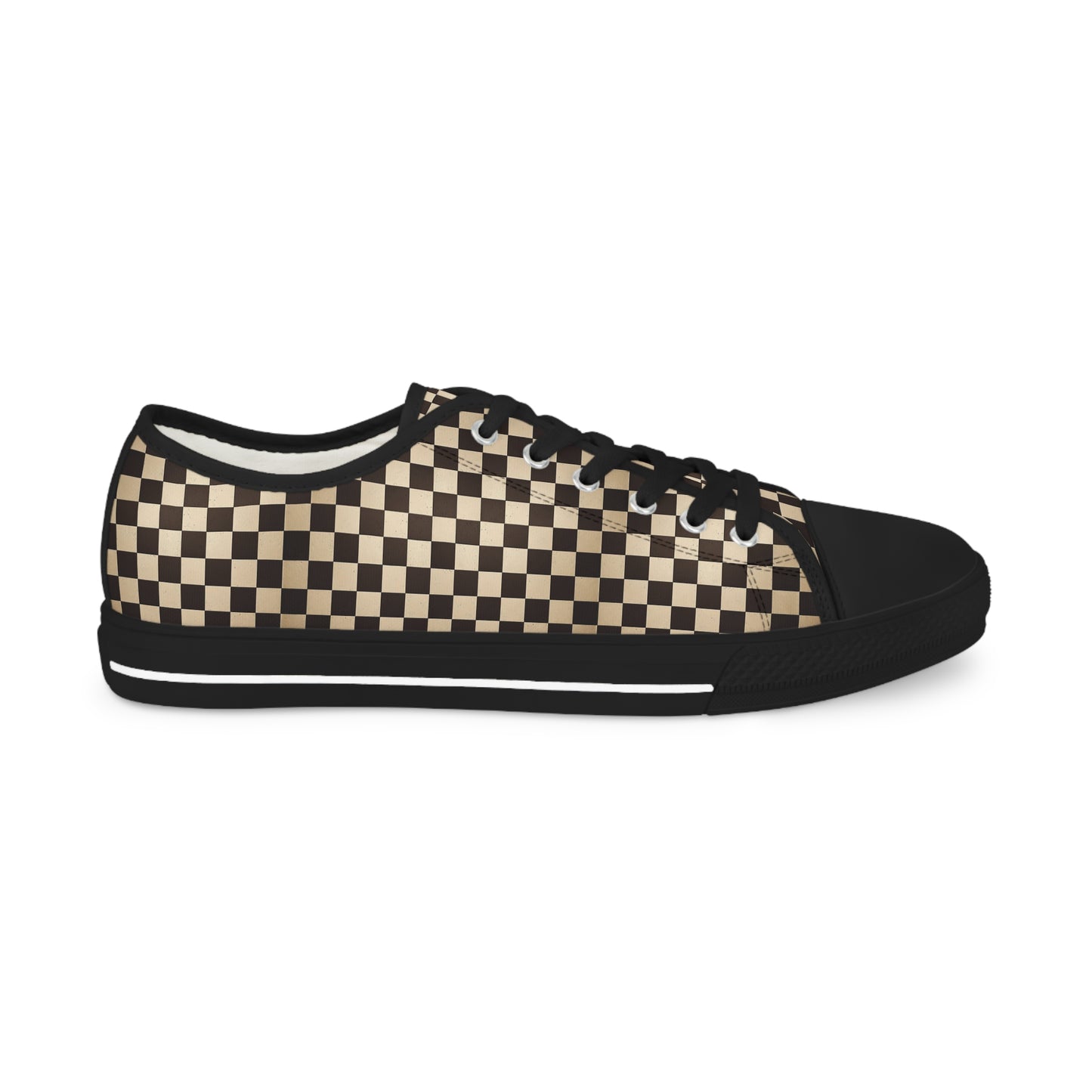 Men's Checkered Grunge Sneakers