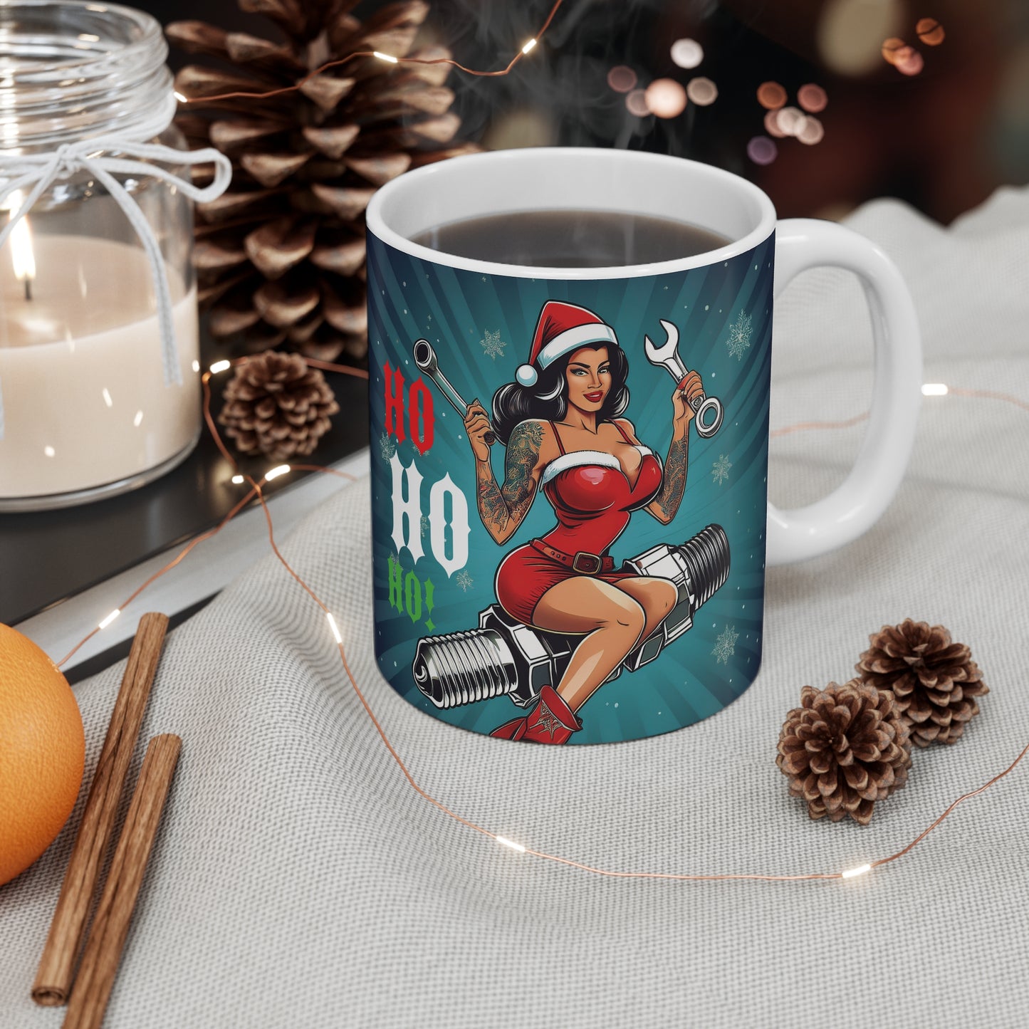 Holiday Ho Coffee Mug 11oz