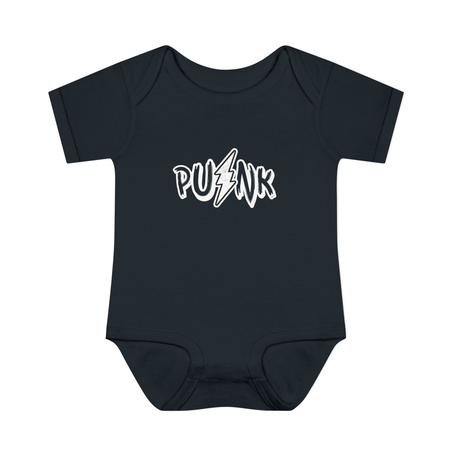 Infant Punk Bodysuit [Blackout edition]