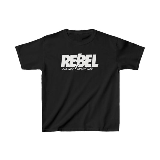 Youth Rebel All Day Every Day Tee - Black