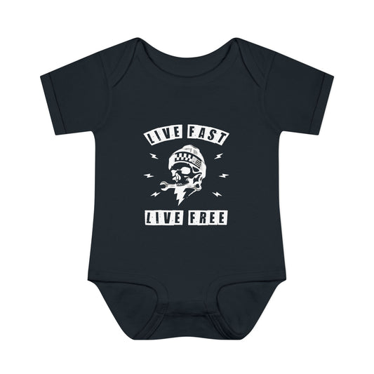 Grease Monkey Black Bodysuit