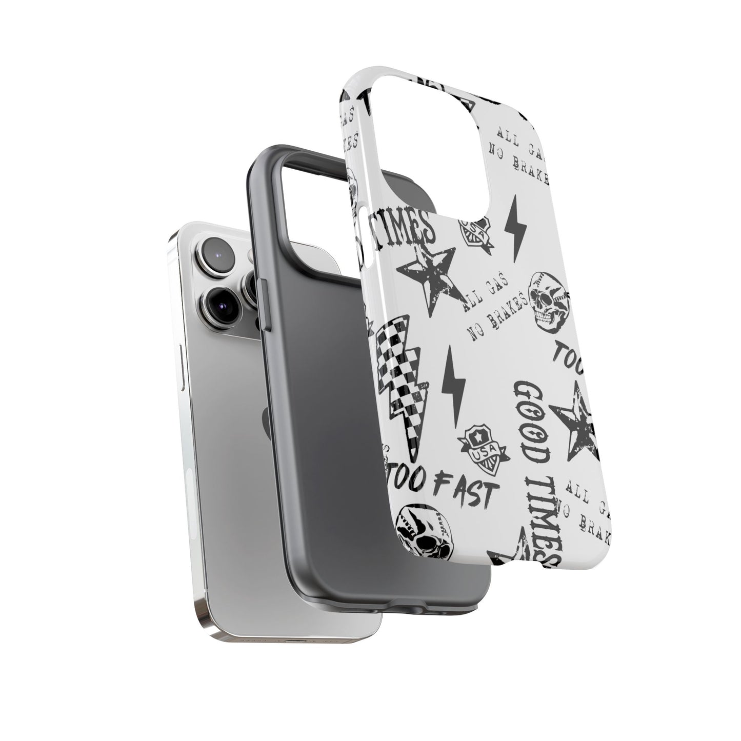 All Gas No Brakes - Phone Tough Case
