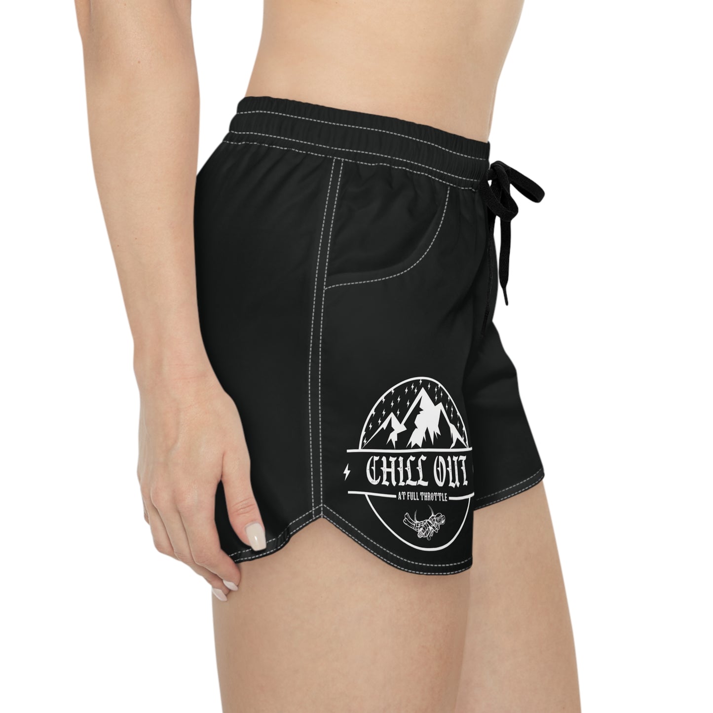 Women's Chill Out Full Throttle Shorts - Black