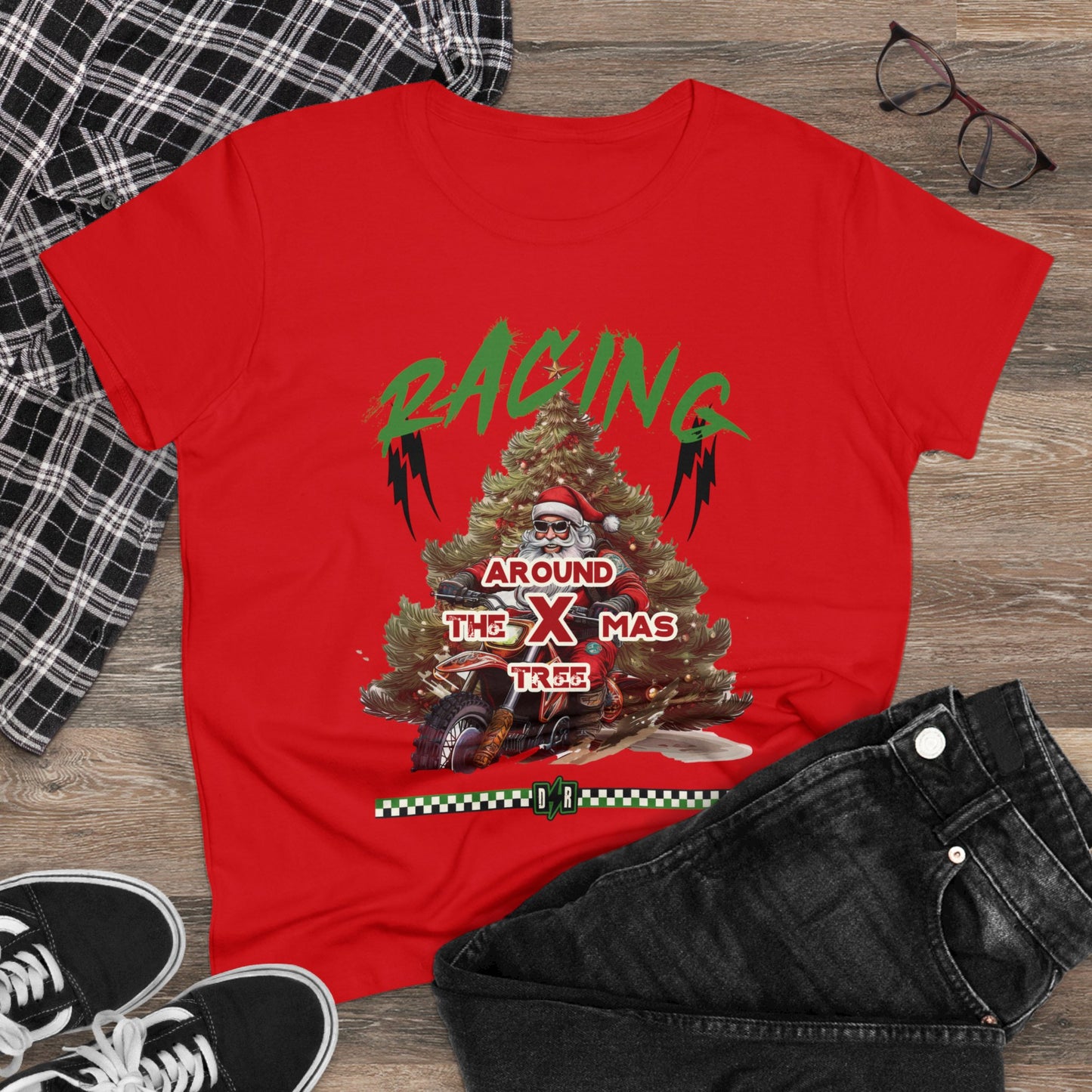 Women's Racing X Mas Tee