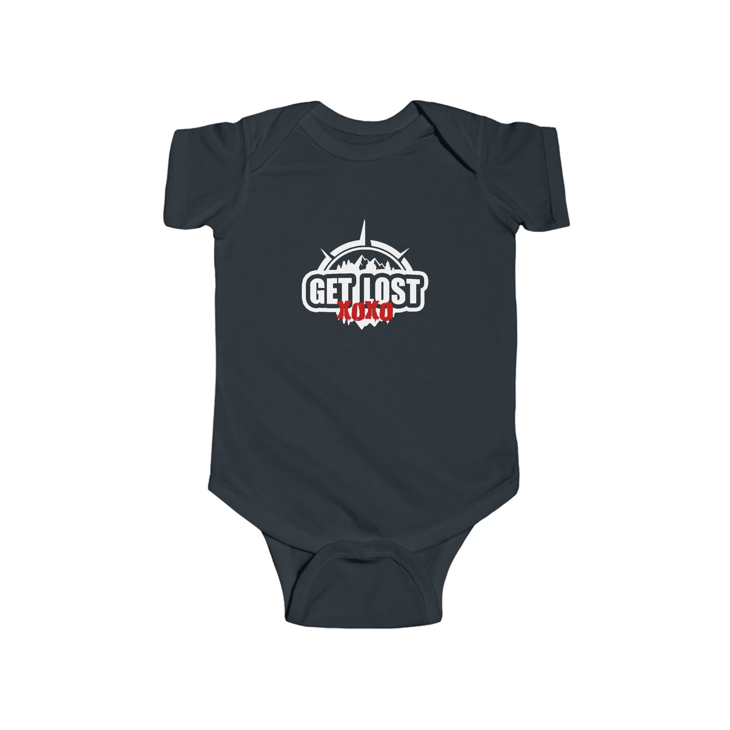 Infant Get Lost XoXo Bodysuit