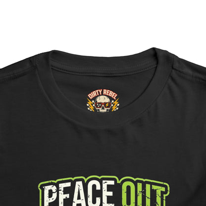 Peace Out Toddler Tee
