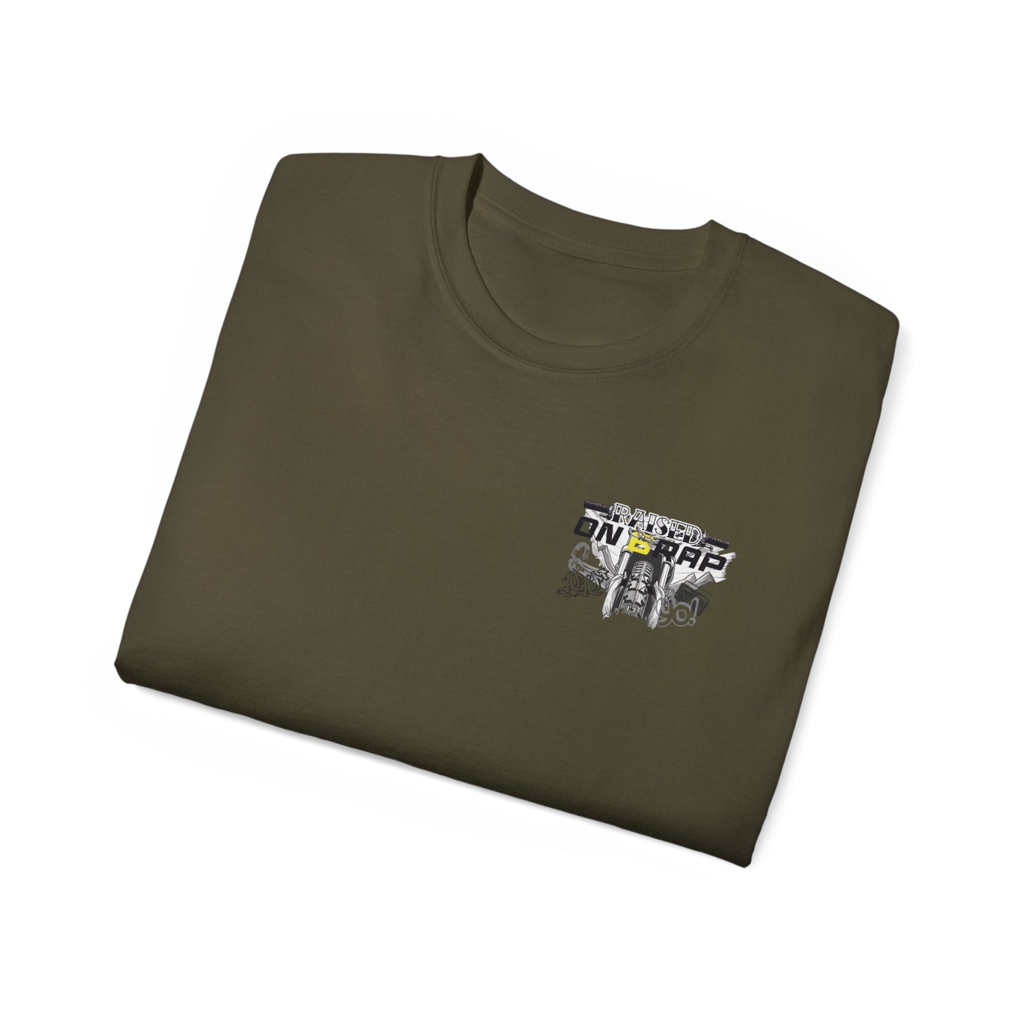 Men's Raised On BRAP Tee - Olive