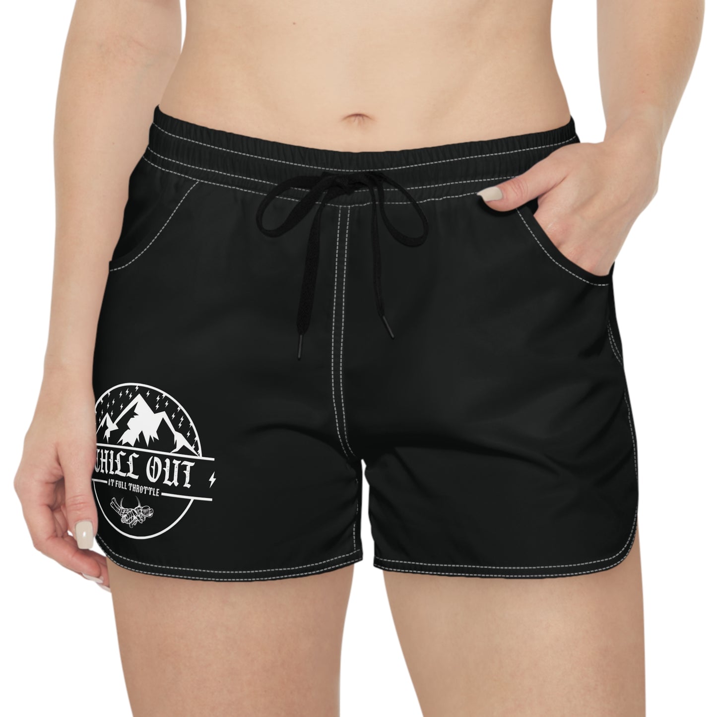 Women's Chill Out Full Throttle Shorts - Black