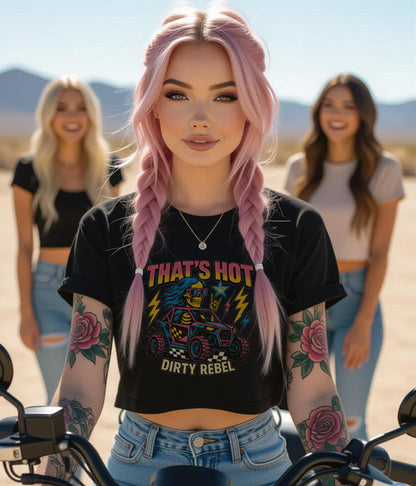Women's That's Hot Crop Tee