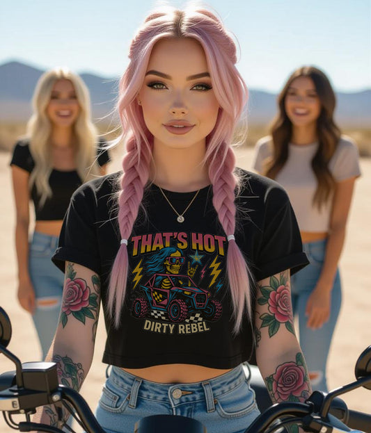 Women's That's Hot Crop Tee