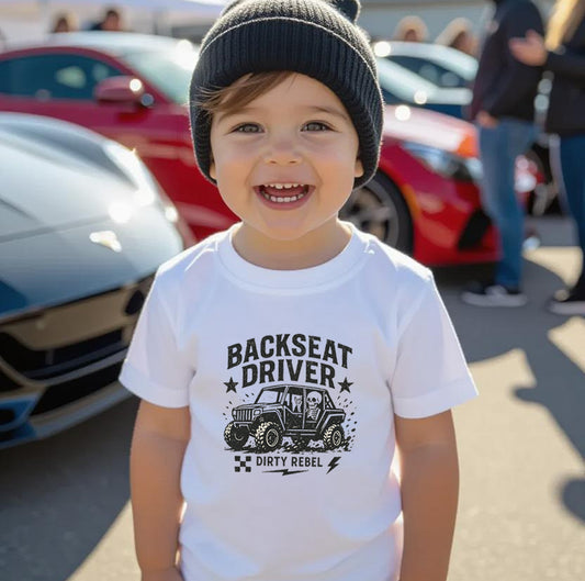 Toddler Backseat Driver Tee