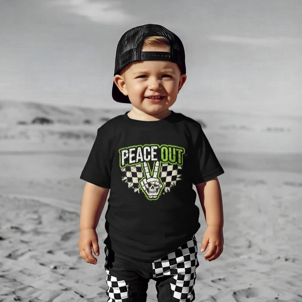 Peace Out Toddler Tee