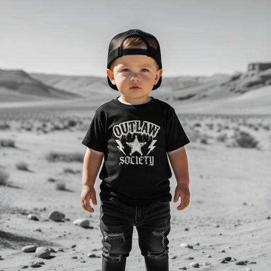 Toddler Outlaw Society Tee