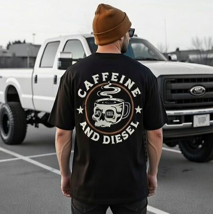 Men's Caffeine and Diesel Tee