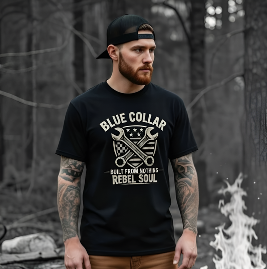 Men's Blue Collar Tee