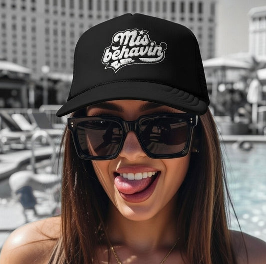 Misbehavin Trucker Hat