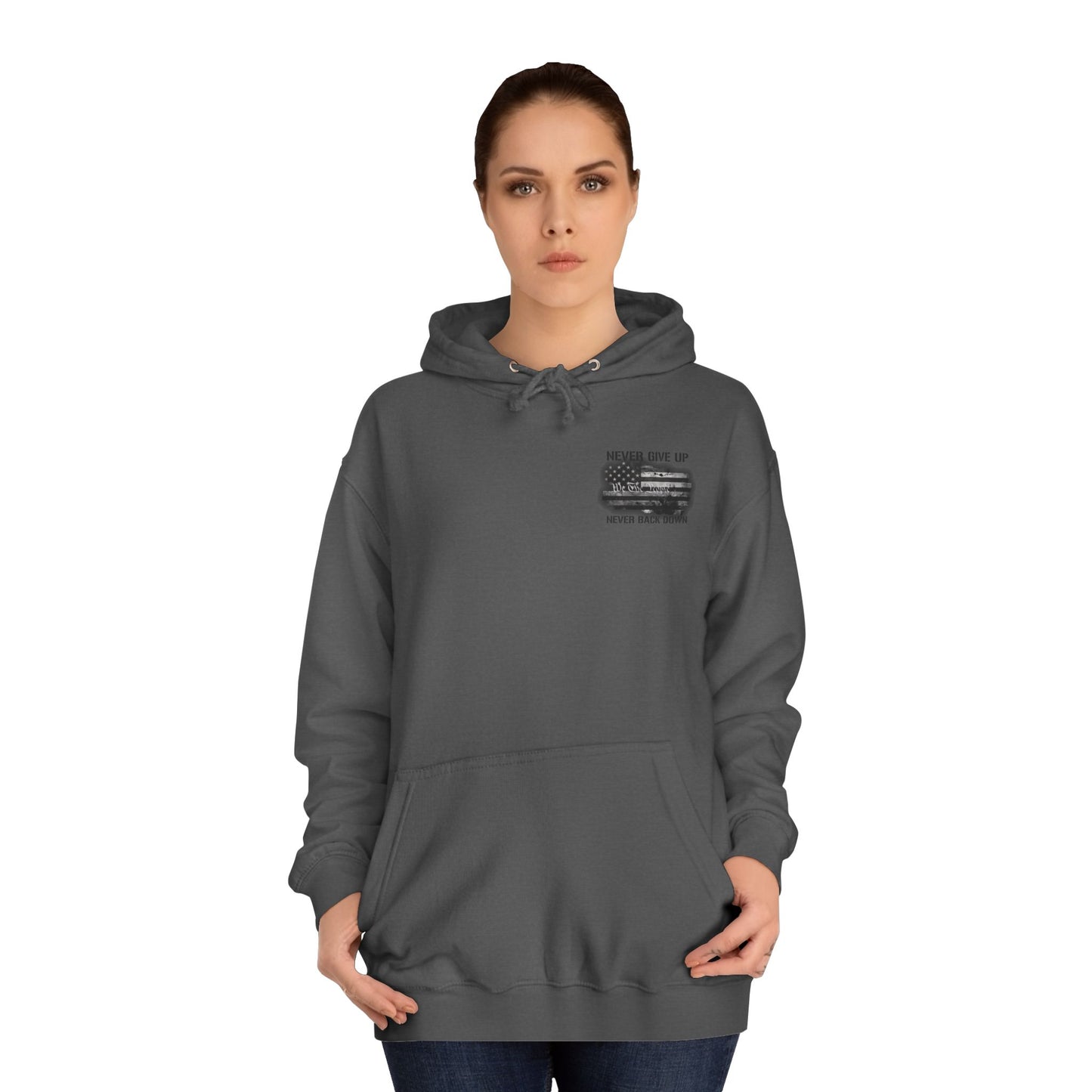 Women's We The People Oversized Hoodie - Charcoal