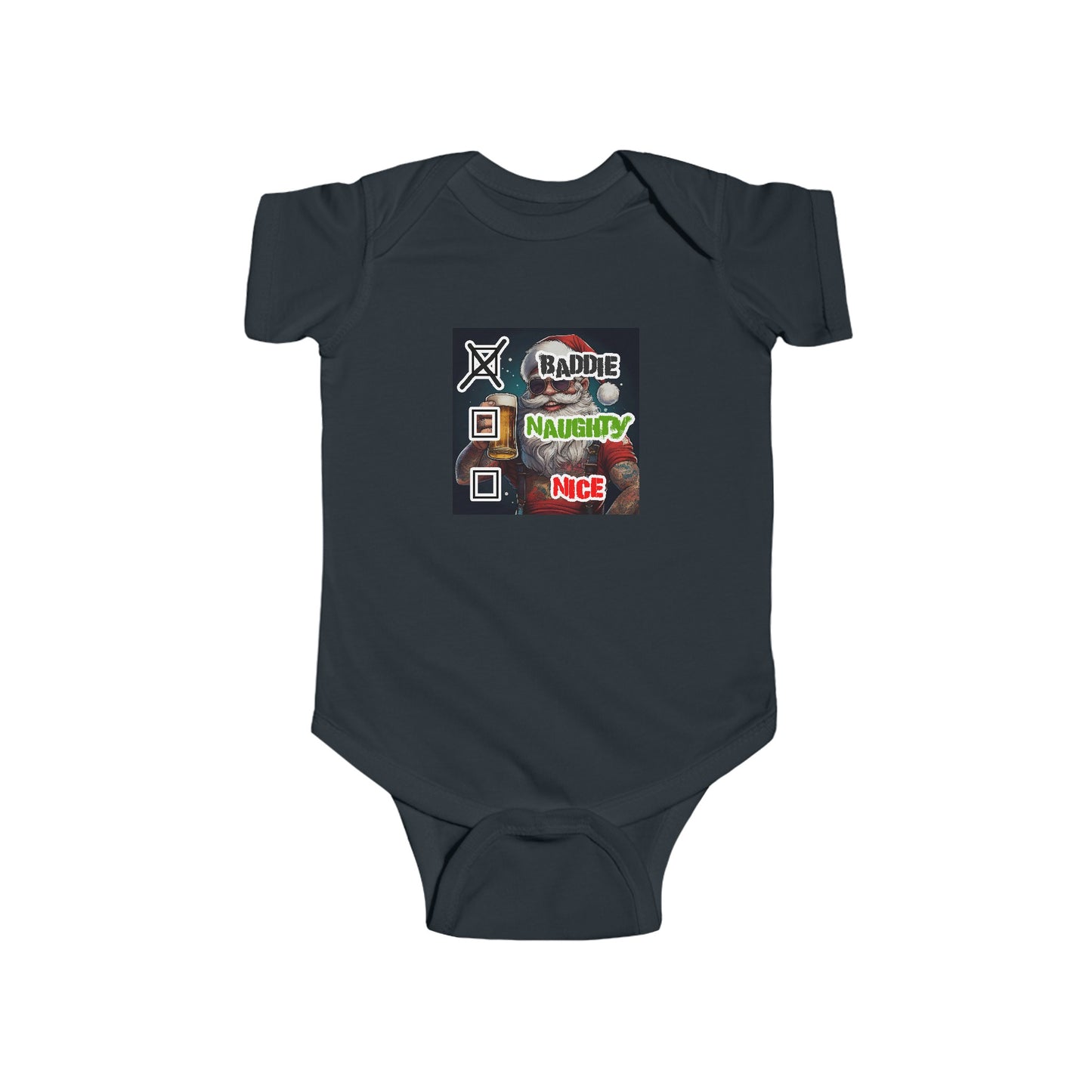 Infant Nice Naughty Baddie Bodysuit