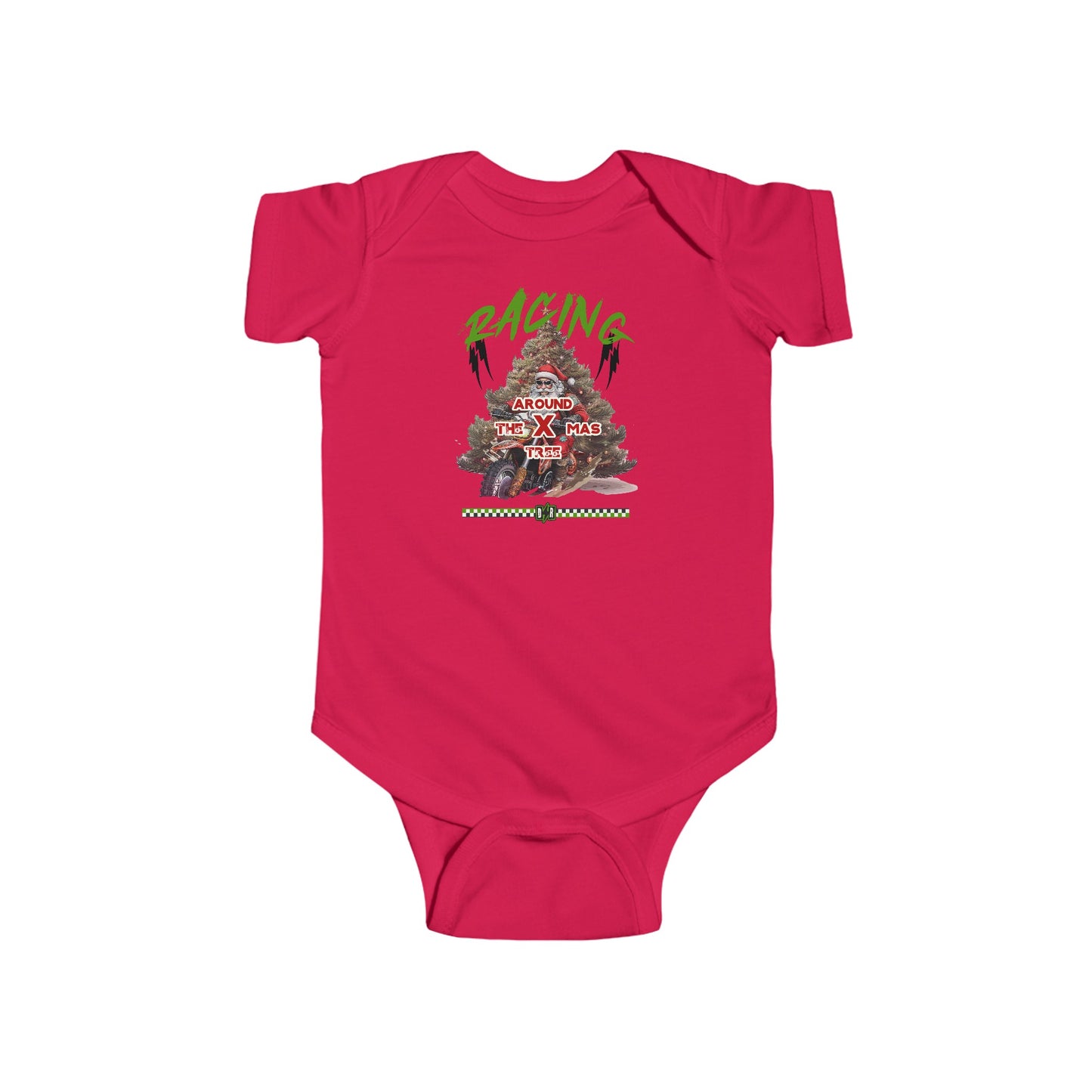 Infant Racing X Mas Bodysuit