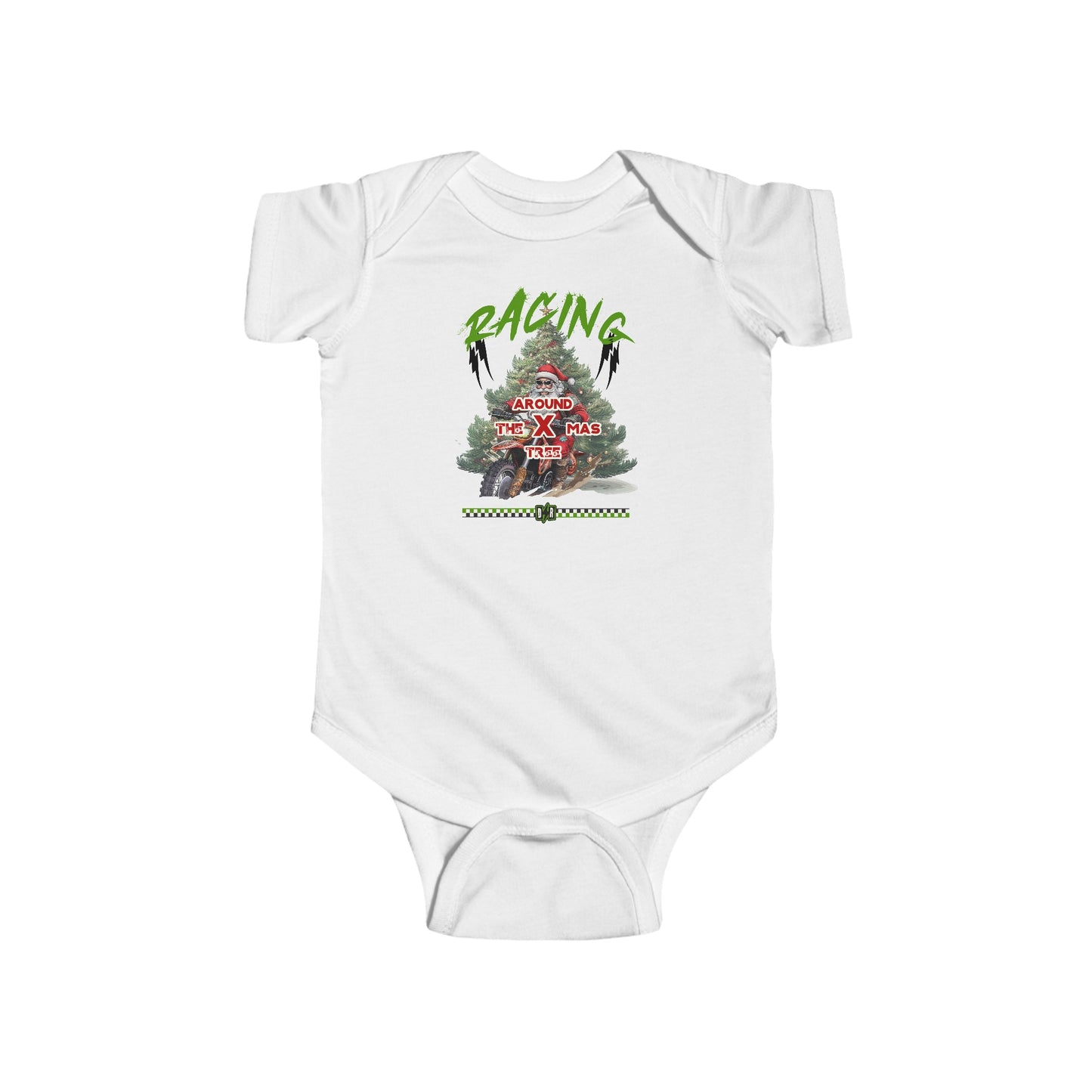 Infant Racing X Mas Bodysuit