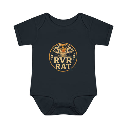 Infant RVR ⚡︎ RAT Bodysuit - Black