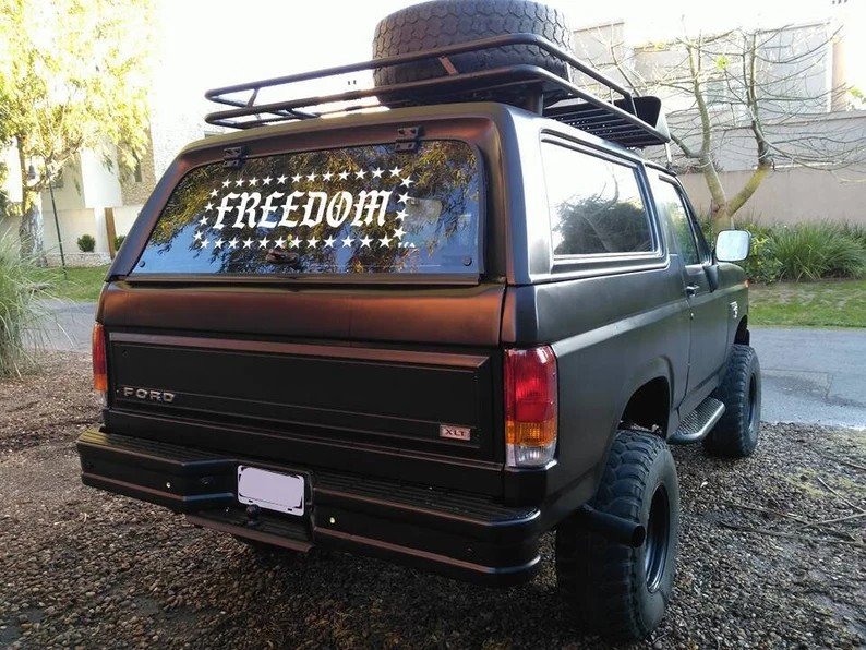 Patriotic Freedom Decal