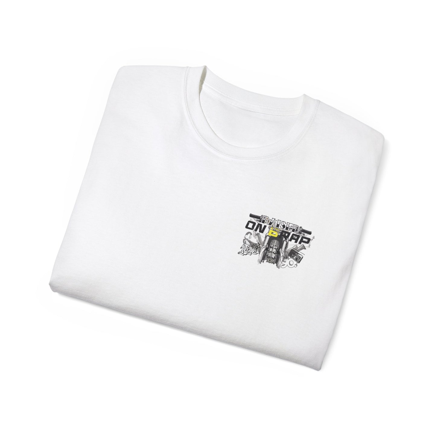 Men's Raised On BRAP Tee - White