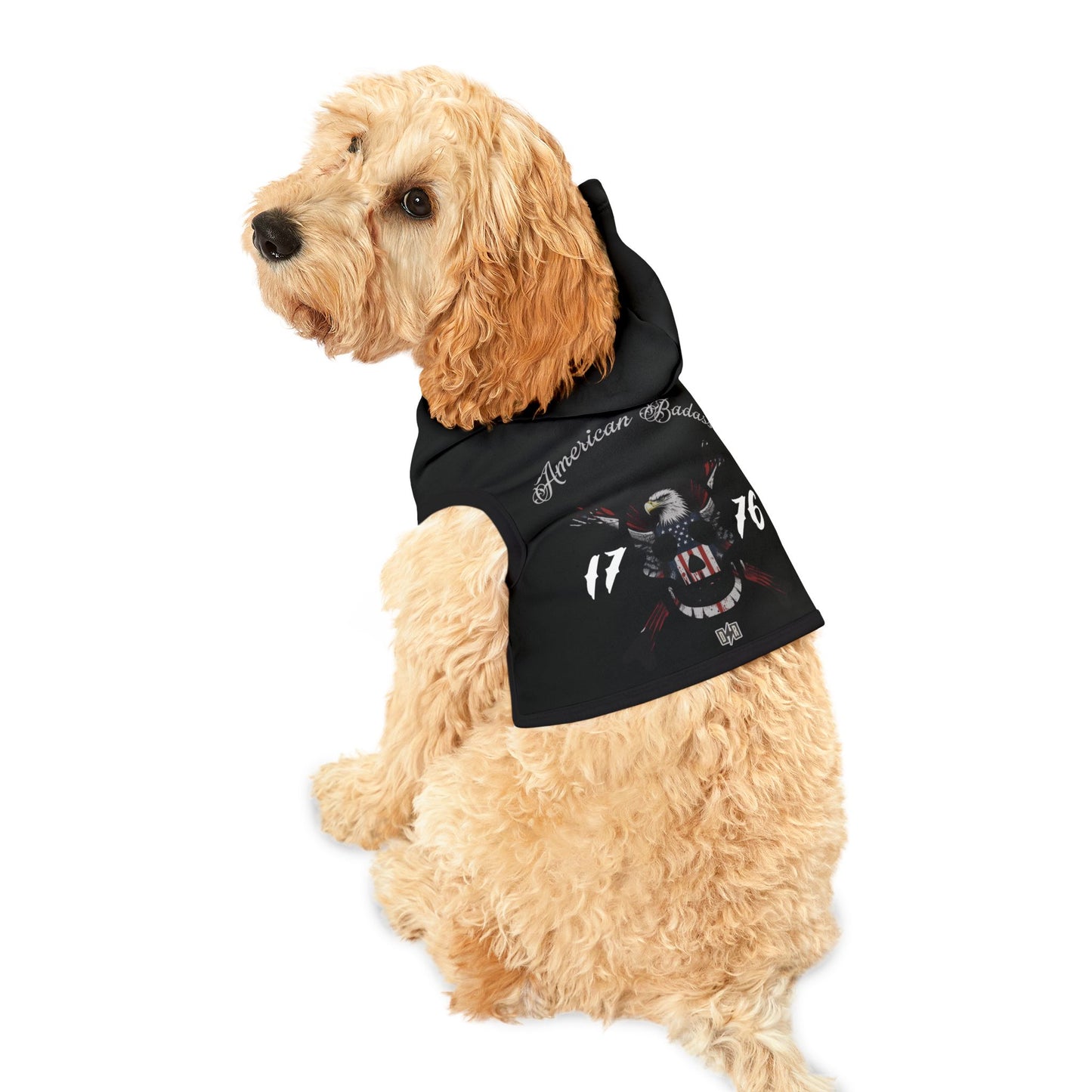 American Badass Pet Hoodie