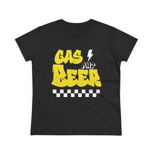 Women's Gas And Beer Tee
